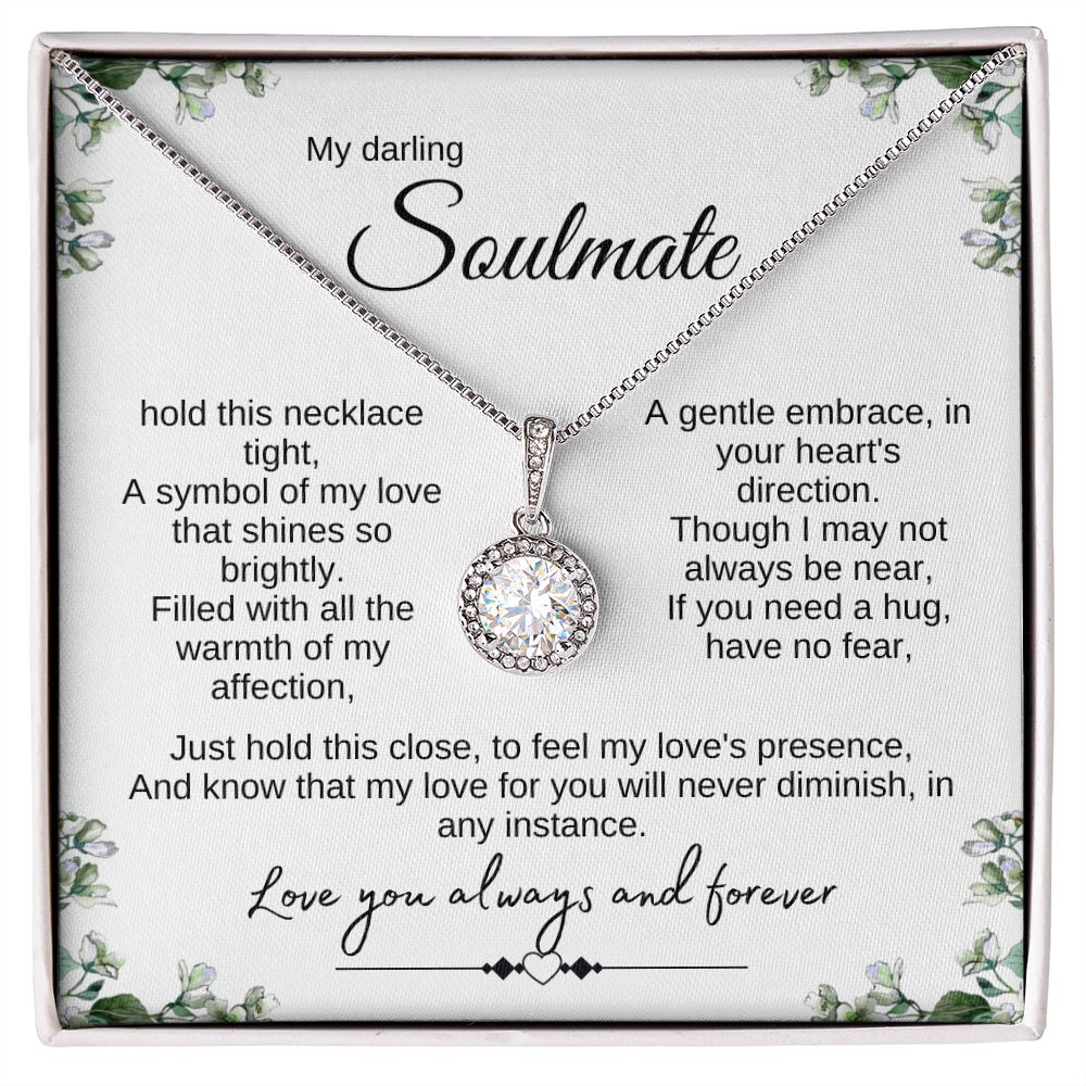Necklace that shines deals i love you