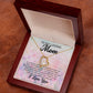 To My Loving Mom | from Daughter | Forever Love Necklace