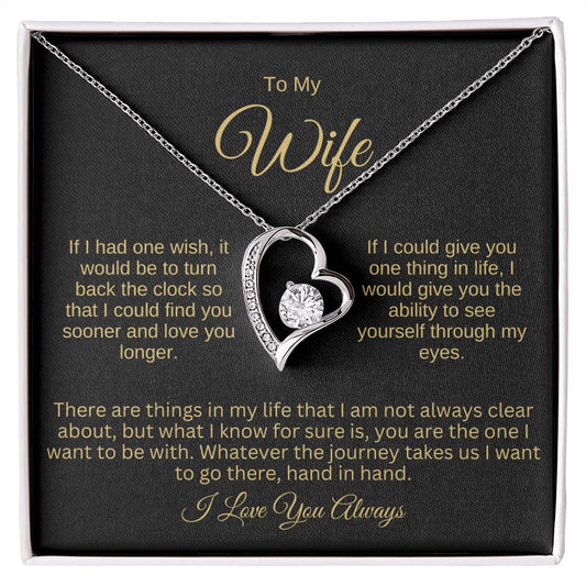 To Wife Forever Love Necklace | I Love You Always